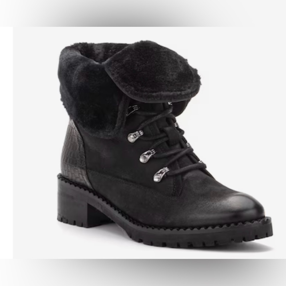 Vintage Foundary Co Milan Black Bootie Size 7M MRSP: $129